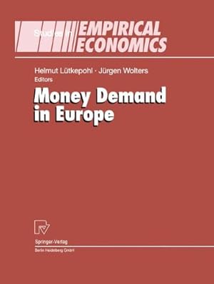 Imagen del vendedor de Money Demand in Europe (Studies in Empirical Economics) [Paperback ] a la venta por booksXpress