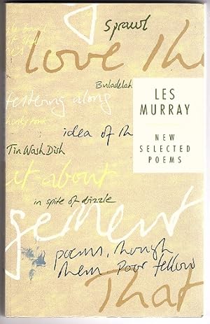 Imagen del vendedor de New Selected Poems a la venta por Book Merchant Bookstore