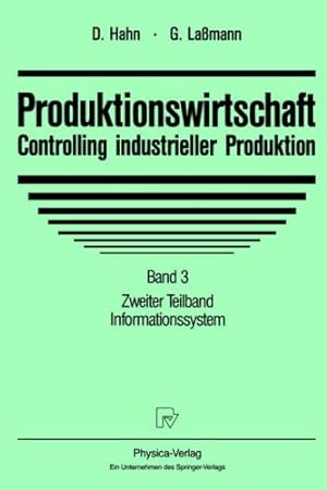 Seller image for Produktionswirtschaft - Controlling Industrieller Produktion: Zweiter Teilband Informationssystem (German Edition) by Hahn, Dietger [Paperback ] for sale by booksXpress