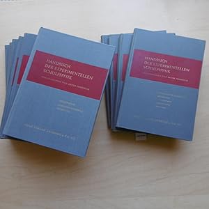 Handbuch der experimentellen Schulphysik. 10 Bände vollständig.