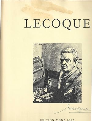 LECOCQUE [INSCRIBED AND SIGNED]