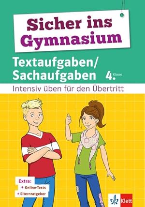 Seller image for Sicher ins Gymnasium Textaufgaben/Sachaufgaben 4. Klasse for sale by Wegmann1855