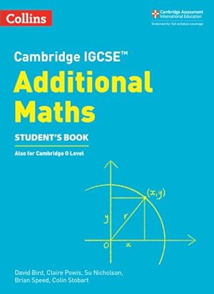 Imagen del vendedor de Cambridge Igcse (tm) Additional Maths Student's Book 2 Revised edition a la venta por GreatBookPrices