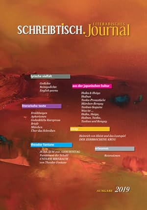 Bild des Verkufers fr SCHREIBTISCH: Literarisches Journal - Ausgabe 2019 zum Verkauf von buchlando-buchankauf