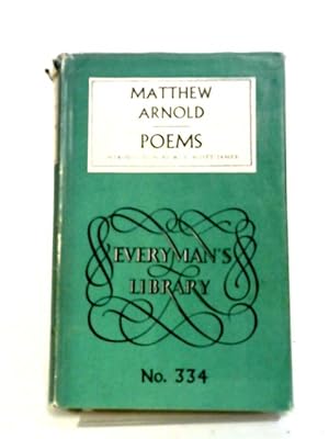 Seller image for The Poems of Matthew Arnold for sale by World of Rare Books