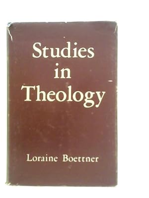 Bild des Verkufers fr Studies In Theology zum Verkauf von World of Rare Books