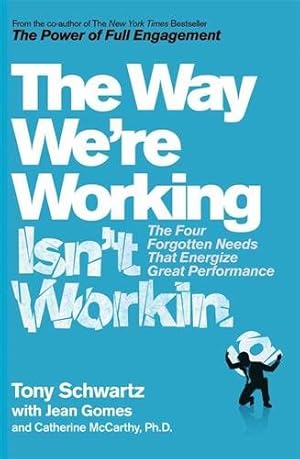 Imagen del vendedor de Way We're Working Isn't Working a la venta por GreatBookPrices