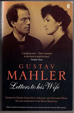 Seller image for Gustav Mahler: Letters to his Wife for sale by High Street Books