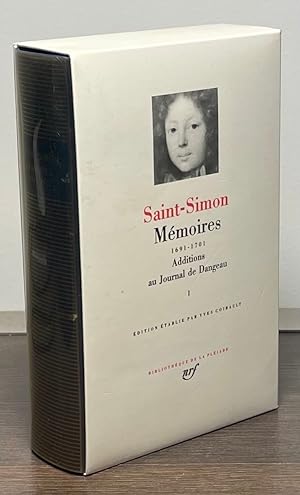Seller image for Saint-Simon Memoires _ 1691-1701 Additions au Journal de Dangeau for sale by San Francisco Book Company
