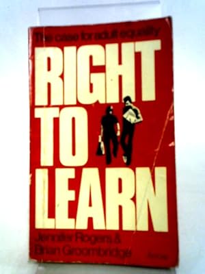 Imagen del vendedor de Right To Learn a la venta por World of Rare Books