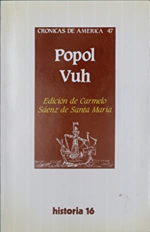 Bild des Verkufers fr Popol vuh zum Verkauf von Libros Tobal