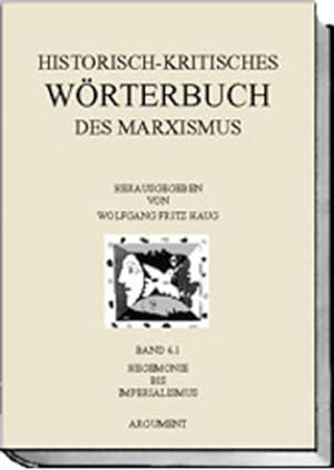 Bild des Verkufers fr Historisch-kritisches Wrterbuch des Marxismus zum Verkauf von Che & Chandler Versandbuchhandlung