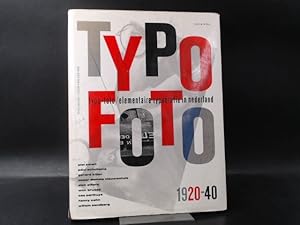 Bild des Verkufers fr Typo-foto/Elementaire typografie in nederland. 1920-40. zum Verkauf von Antiquariat Kelifer