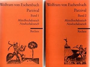 Parzival Band 1 und 2 - Mittelhochdeutsch / Neuhochdeutsch; Universal-Bibliothek;