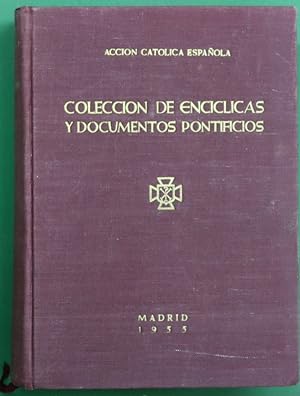 Bild des Verkufers fr Coleccin de encclicas y documentos pontificios zum Verkauf von Librera Alonso Quijano