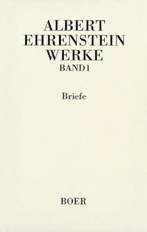 Seller image for Werke I: Briefe. for sale by Che & Chandler Versandbuchhandlung
