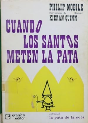 Seller image for Cuando los santos meten la pata for sale by Librera Alonso Quijano
