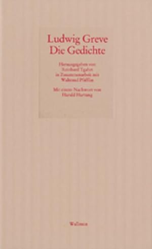 Seller image for Die Gedichte (Mainzer Reihe. Neue Folge) for sale by Che & Chandler Versandbuchhandlung