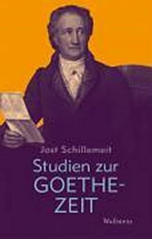 Seller image for Studien zur Goethezeit for sale by Che & Chandler Versandbuchhandlung