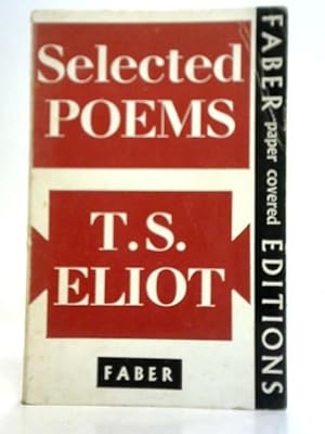 Bild des Verkufers fr Selected Poems zum Verkauf von World of Rare Books