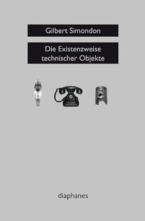 Bild des Verkufers fr Simondon,Technisch.Objekte zum Verkauf von Che & Chandler Versandbuchhandlung