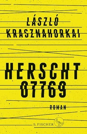 Bild des Verkufers fr Krasznahorkai, Herscht 07769 zum Verkauf von Versandbuchhandlung Kisch & Co.