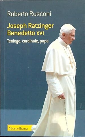 Bild des Verkufers fr Joseph Ratzinger Benedetto XVI. Teologo, cardinale, papa zum Verkauf von Librodifaccia