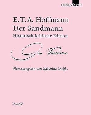Bild des Verkufers fr Hoffmann,Der Sandmann zum Verkauf von Che & Chandler Versandbuchhandlung