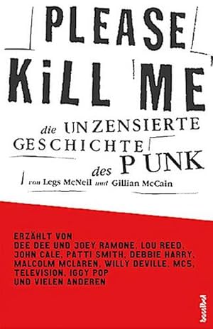 Bild des Verkufers fr Please kill me! Punk 2.A. zum Verkauf von Che & Chandler Versandbuchhandlung