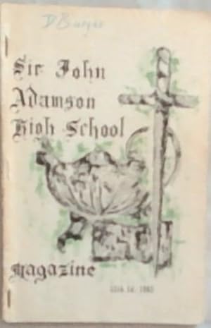 Bild des Verkufers fr Sir John Adamson High School Magazine, 1965 zum Verkauf von Chapter 1