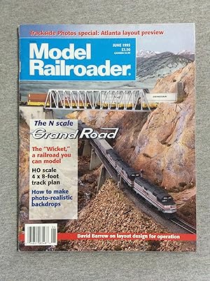Imagen del vendedor de Model Railroader Magazine, June 1995, Volume 62, Number 6 a la venta por Book Nook
