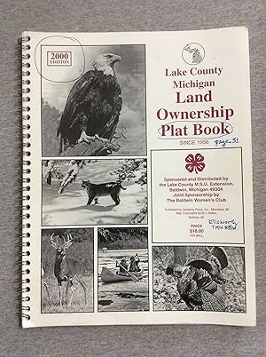 Seller image for Land Ownership Plat Book, Lake County, Michigan, 2000 Edition for sale by Book Nook