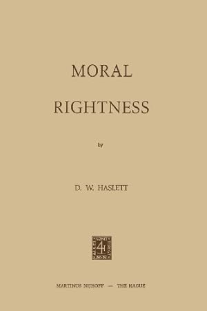 Seller image for Moral Rightness by Haslett, David [Paperback ] for sale by booksXpress