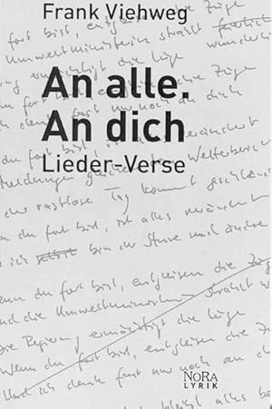 Bild des Verkufers fr Viehweg:An Alle. An dich zum Verkauf von Che & Chandler Versandbuchhandlung