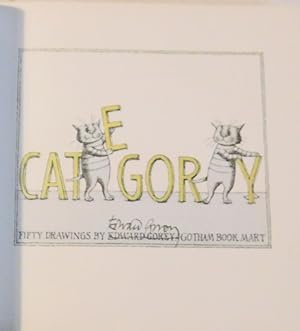 CATEGOR Y FIFTY DRAWINGS. [SIGNED BY EDWARD GOREY].