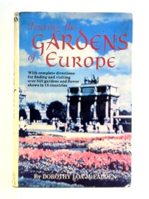 Seller image for Touring the Gardens of Europe for sale by World of Rare Books