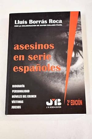 Bild des Verkufers fr Asesinos en serie espaoles zum Verkauf von Alcan Libros