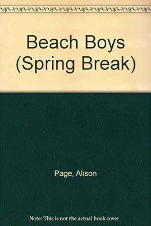 Imagen del vendedor de Beach Boys (Spring Break) a la venta por Reliant Bookstore