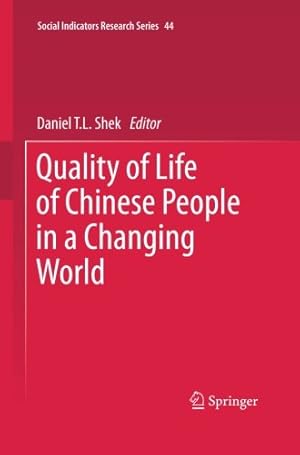 Seller image for Quality of Life of Chinese People in a Changing World (Social Indicators Research Series) [Paperback ] for sale by booksXpress