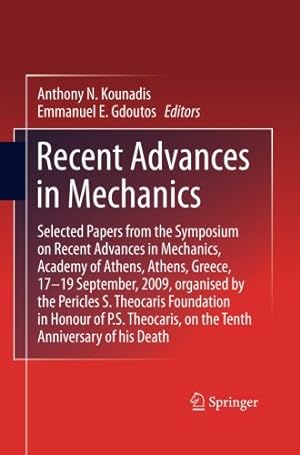 Immagine del venditore per Recent Advances in Mechanics [Paperback ] venduto da booksXpress