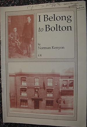 Imagen del vendedor de I Belong to Bolton a la venta por eclecticbooks