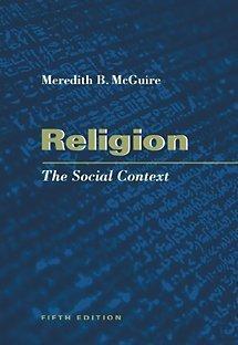 Image du vendeur pour Religion: The Social Context mis en vente par WeBuyBooks