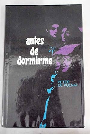 Imagen del vendedor de Antes de dormirme a la venta por Alcan Libros