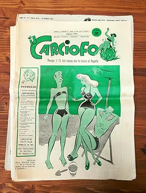 Il Carciofo. Mensile politico, satirico, umoristico - Anno II, n. 7, agosto 1953