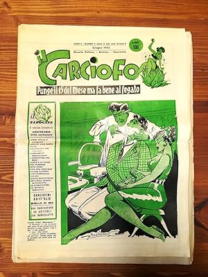 Il Carciofo. Mensile politico, satirico, umoristico - Anno II, n. 5, giugno 1953