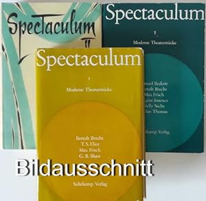 7 Bücher: Spectaculum 1 sieben moderne Theaterstücke / 2 sechs moderne Theaterstücke / 5 sechs mo...