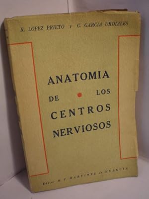 Seller image for Anatoma de los centros nerviosos for sale by Librera Antonio Azorn