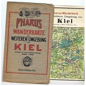 Imagen del vendedor de Pharus - Plan Kiel Neuester Stadt Plan . Kleine Ausgabe . 1 : 13 000 a la venta por Buecherstube Eilert, Versandantiquariat