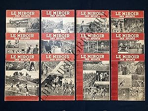 LE MIROIR DES SPORTS-49 NUMEROS-DU N°77 DU 4 JANVIER AU N°127 DU 21 DECEMBRE 1943-N°119 ET 121 MA...