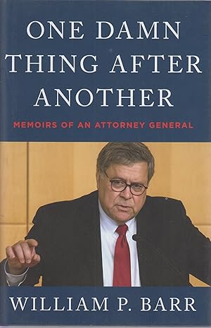 Seller image for One Damn Thing After Another : Memoirs of an Attorney General for sale by Robinson Street Books, IOBA